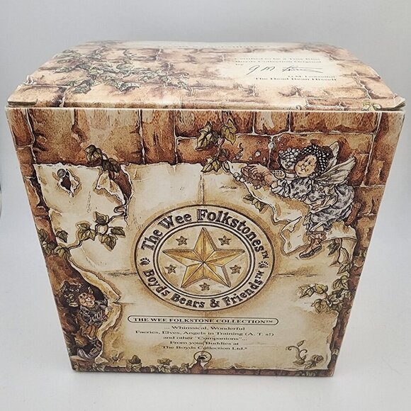 Vintage 1999 Boyds Bears "TuTu C. Rabbit...Frog Lake" Figurine with Box - Picture 10 of 13